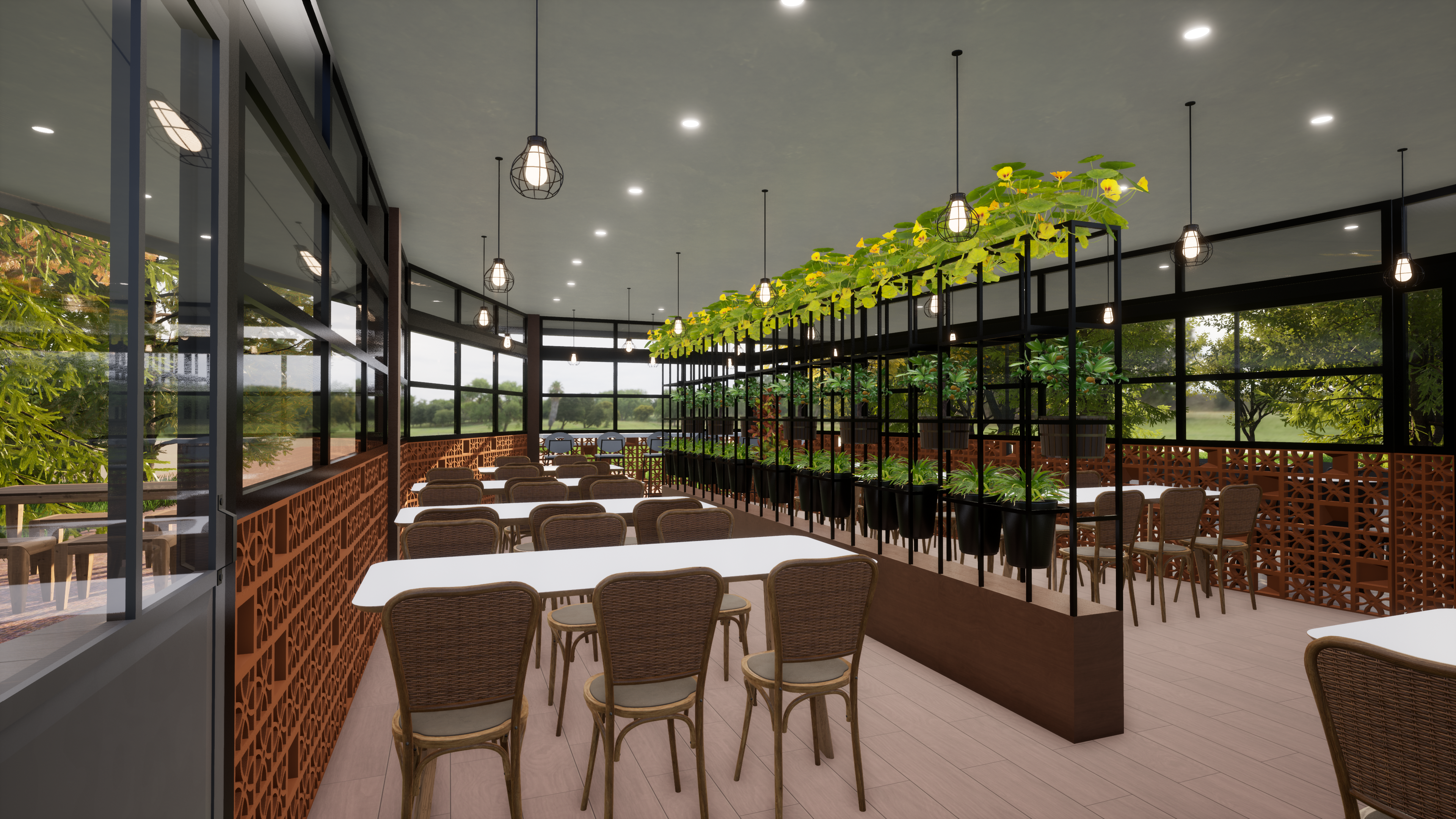 Main Screenshot of Cafe Project